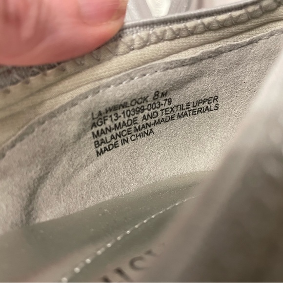 Like new!! Metallic silver Laura Ashley comfy flats - Picture 5 of 7